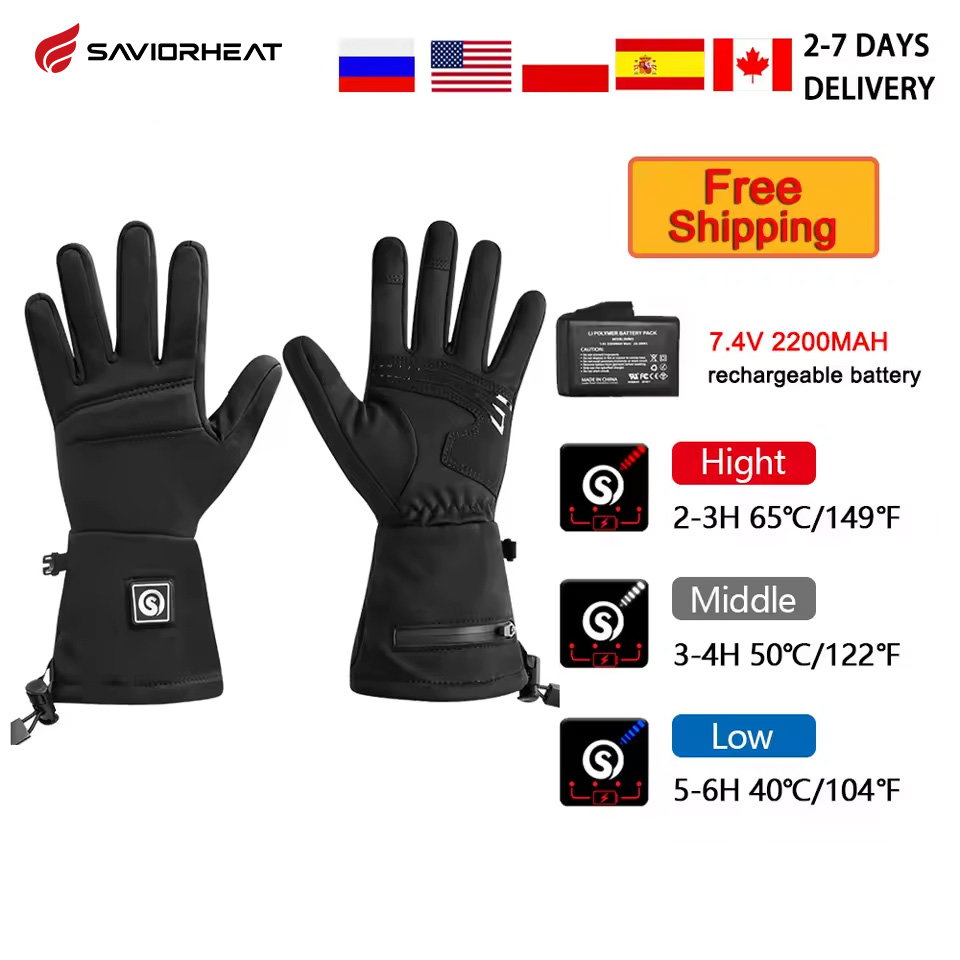 Heated Gloves Electric - Snow Deer S18 겨울 온열 전기