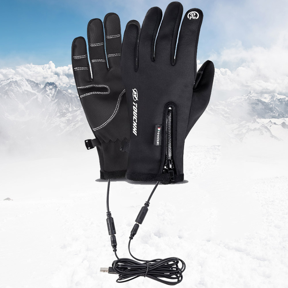 Heated Gloves Electric - USB 터치 스크린 온열 장갑, 따뜻한