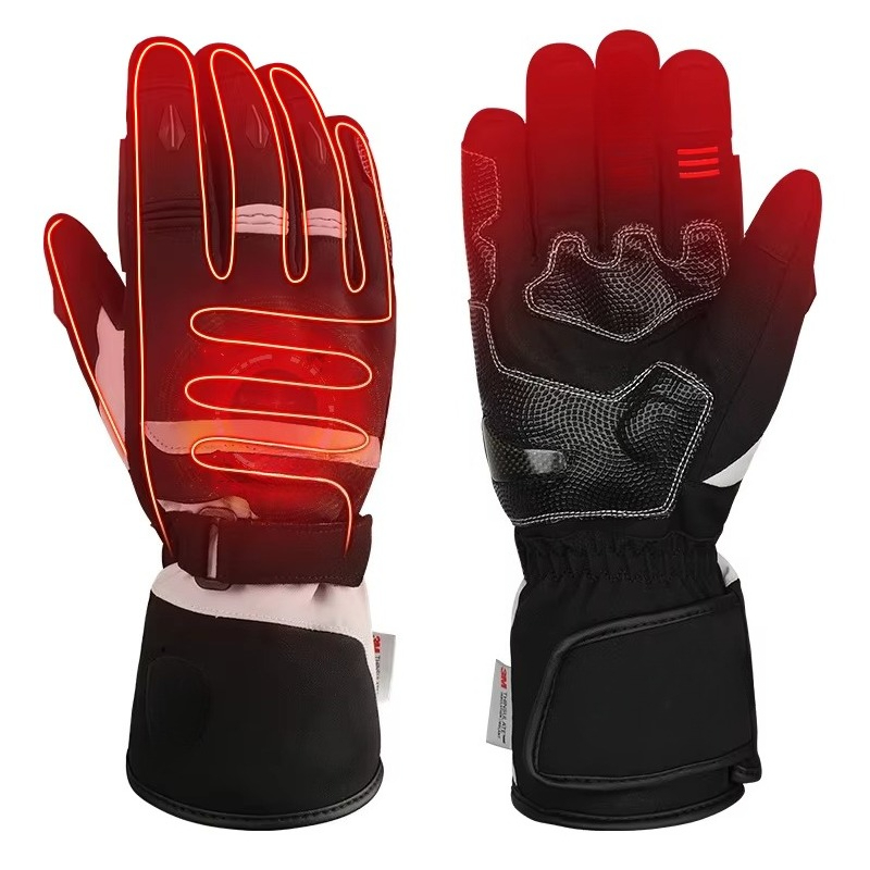 따뜻하게 보온되는 겨울용 오토바이 장갑, 터치스크린 기 - Heated Gloves Electric 리뷰 및 가격