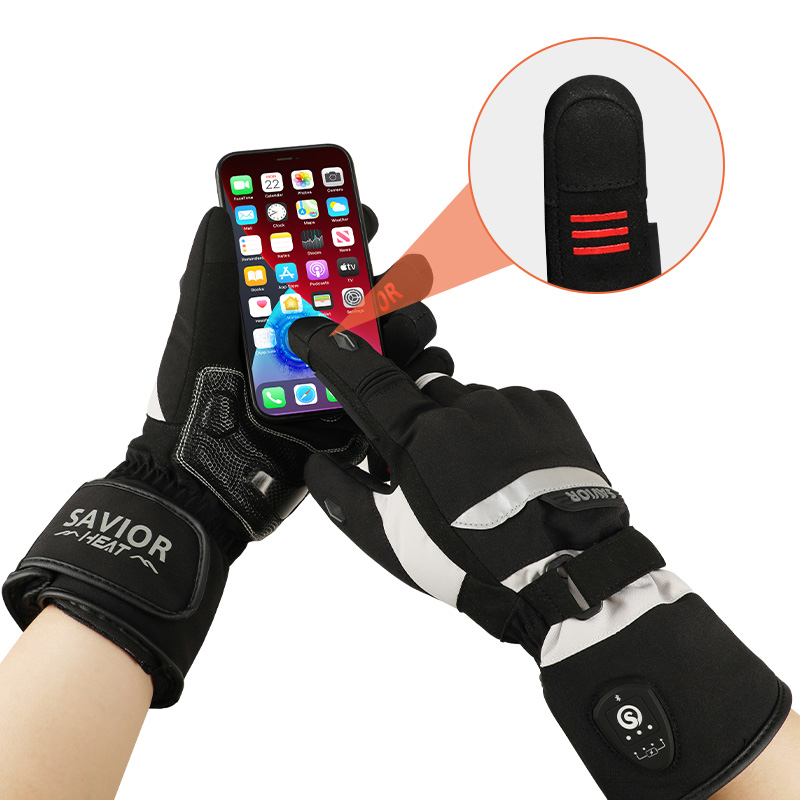 따뜻하게 보온되는 겨울용 오토바이 장갑, 터치스크린 기 - Heated Gloves Electric 리뷰 및 가격