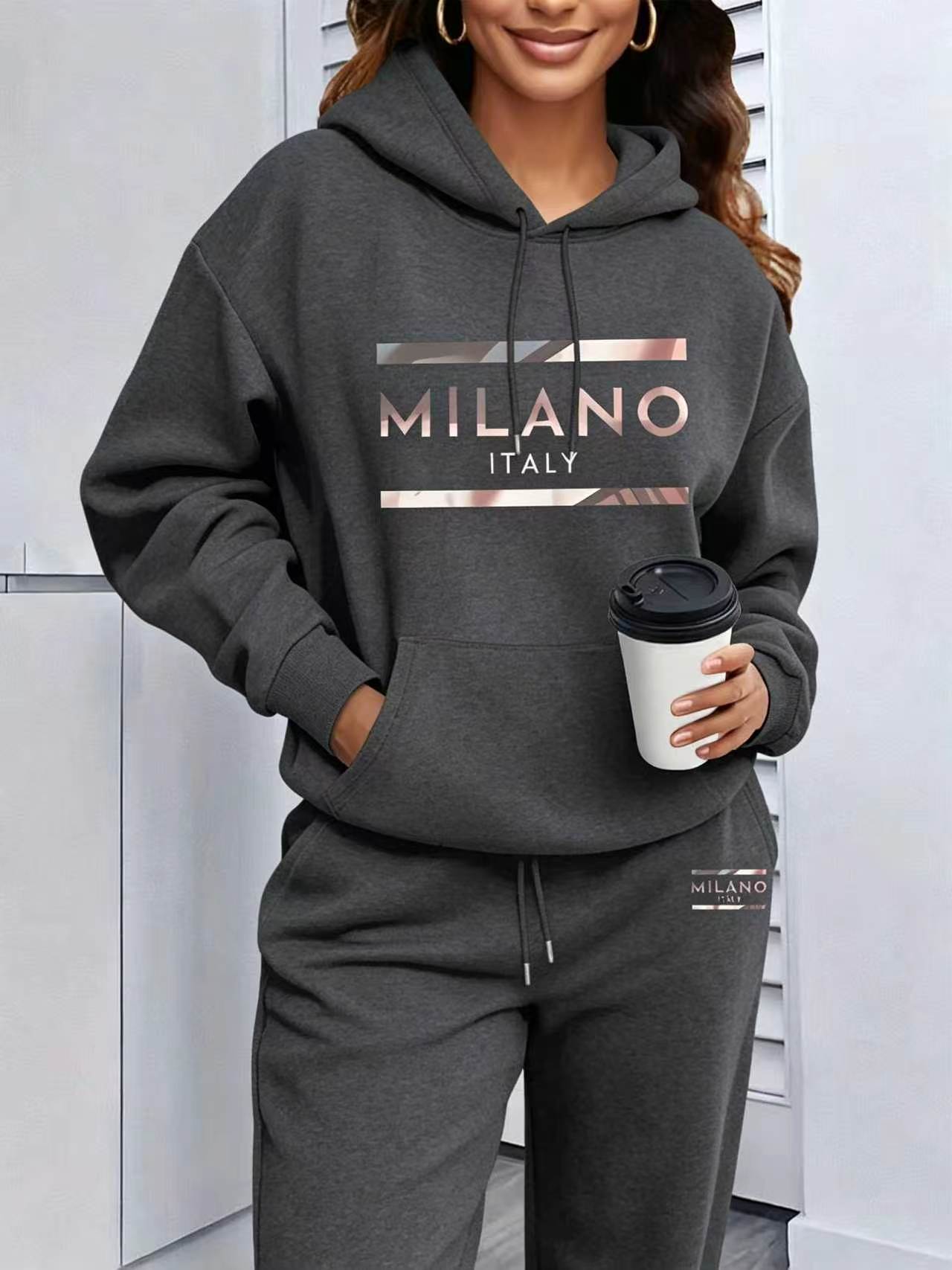 2026년 여성용 프린트 후드티 세트, 고품질, 인기  - Winter Clothing For Women 리뷰 및 가격