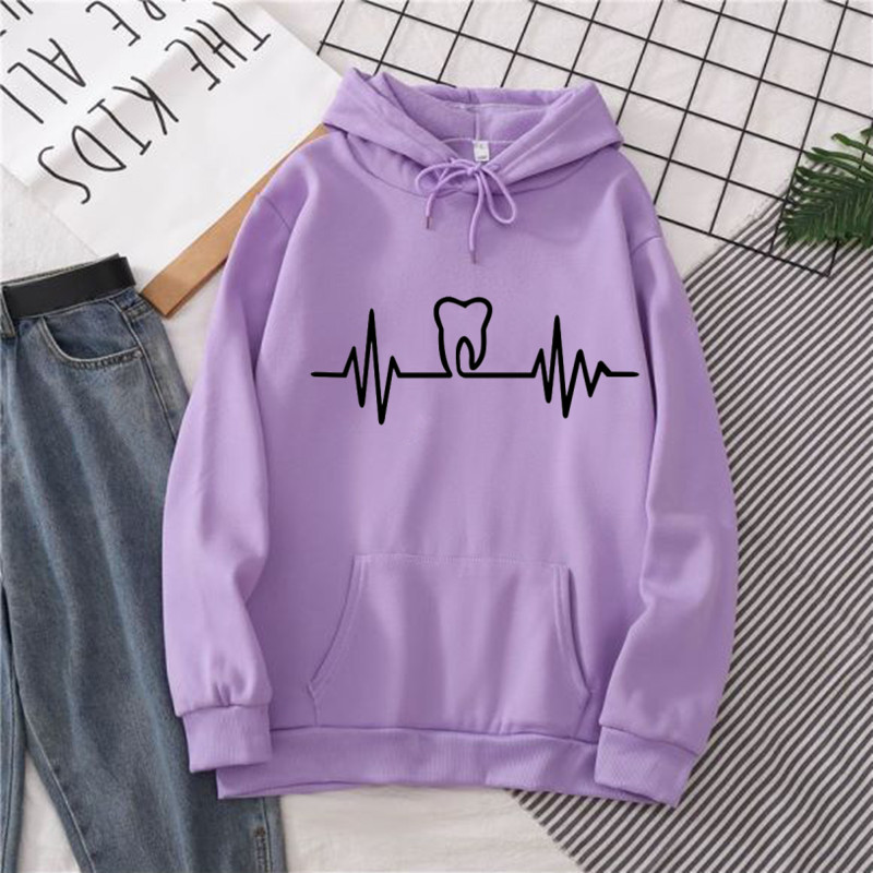 Heatbeat 그래픽 치아 만화 후드티, 카와이 미적 - Winter Clothing Drawing 리뷰 및 가격