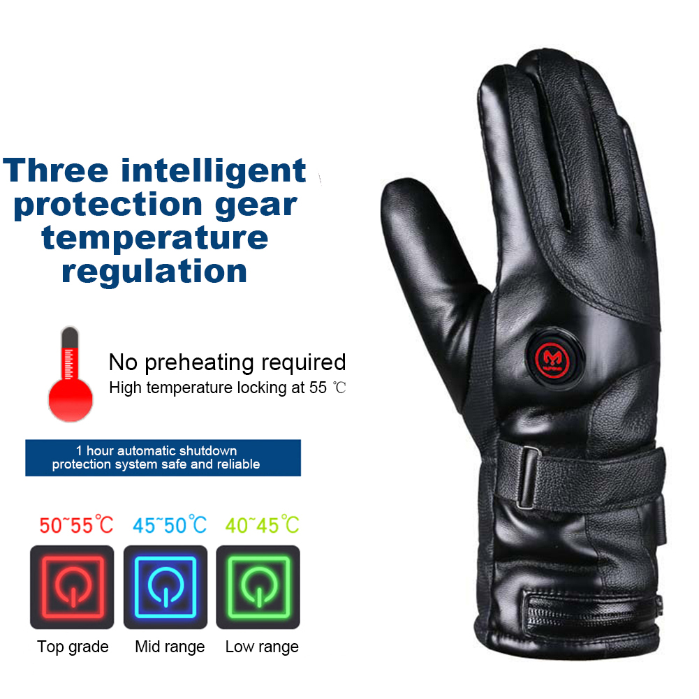 남녀용 충전식 배터리 히팅 장갑 라이딩 스키 스노보드  - Heated Gloves Electric 리뷰 및 가격