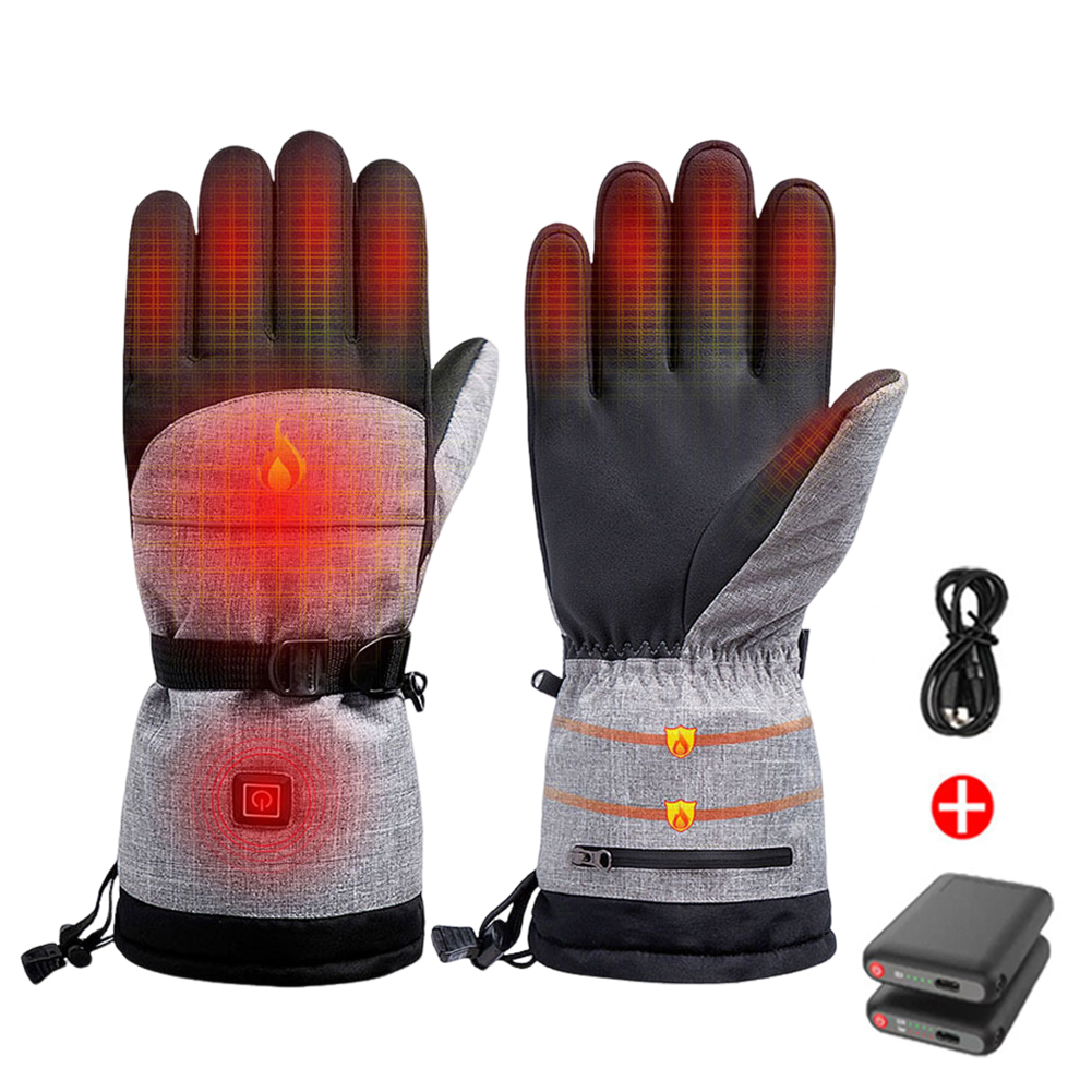 1 쌍 손 따뜻하게 하는 장치 열 전기 하이킹 스키 난 - Heated Gloves Electric 리뷰 및 가격