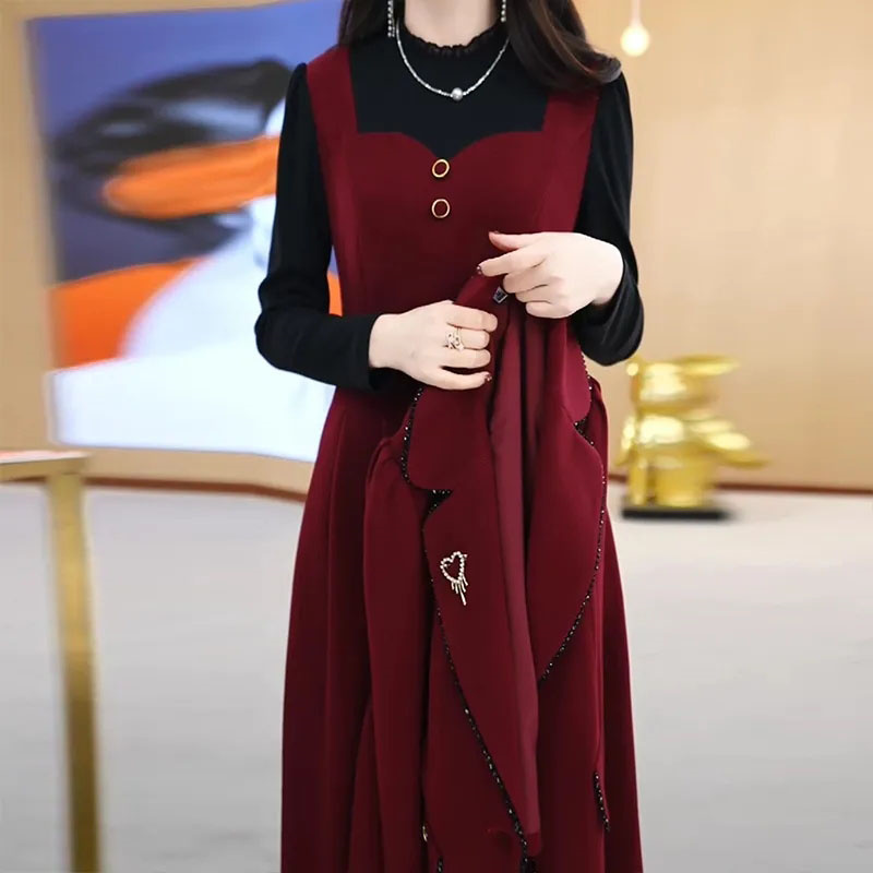 하이엔드 수트 재킷 드레스 투피스 세트 여성 봄 가을  - Winter Clothing Pk 리뷰 및 가격