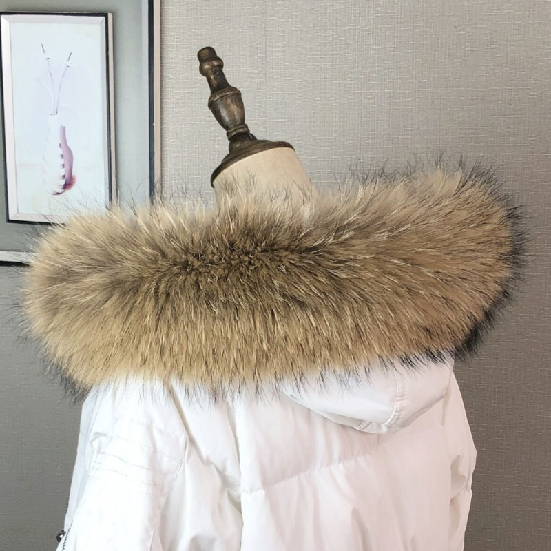 코트 파카 여성용 리얼 모피 칼라 자켓 용 겨울 천연  - Winter Clothing Pk 리뷰 및 가격