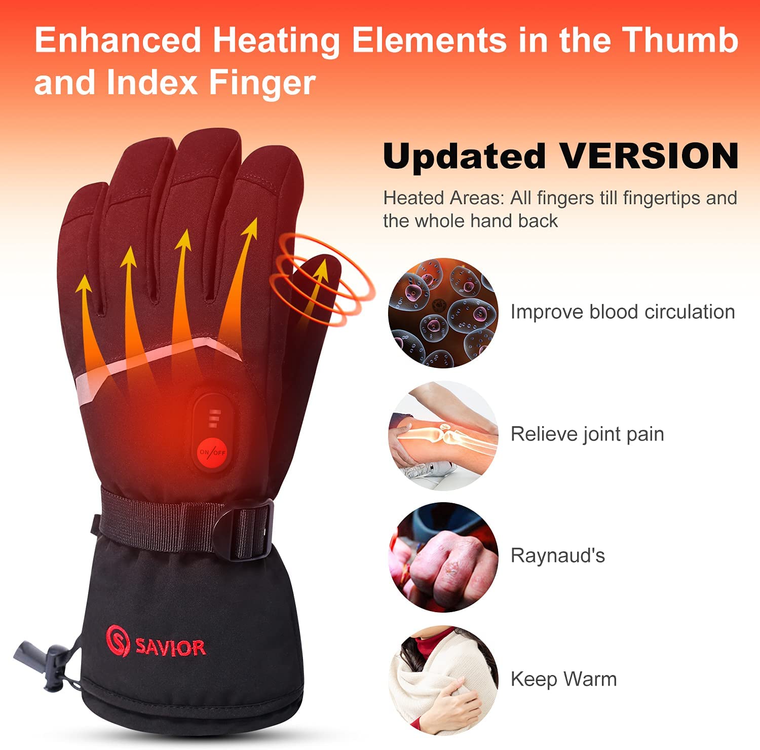 눈 사슴 겨울 온수 장갑 여성 남성 전기 오토바이 열  - Heated Gloves Electric 리뷰 및 가격