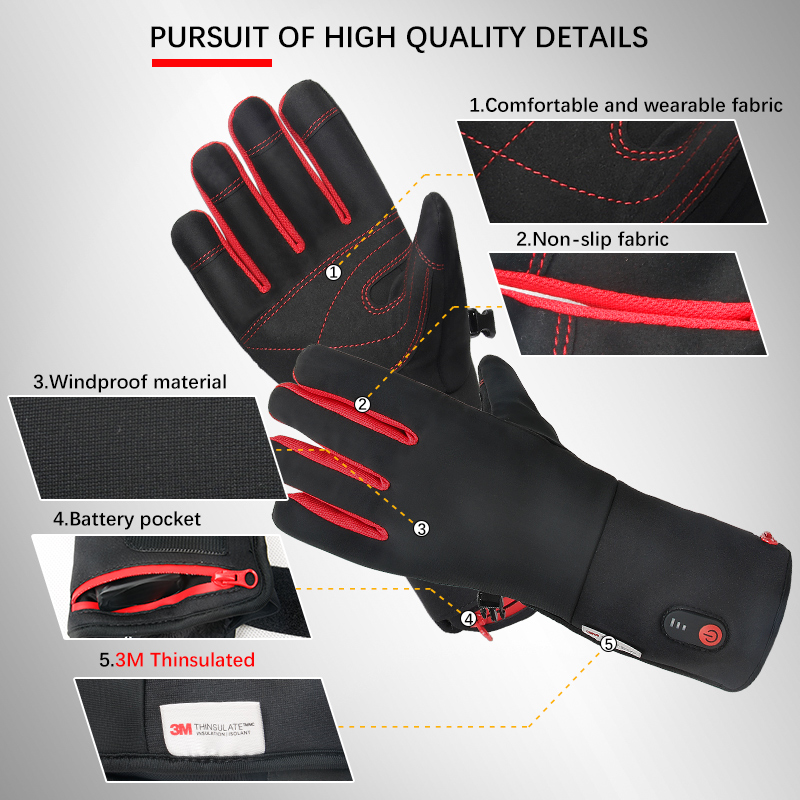 2026년형, 충전식 배터리가 장착된 새로운 전문가용  - Heated Gloves Electric 리뷰 및 가격