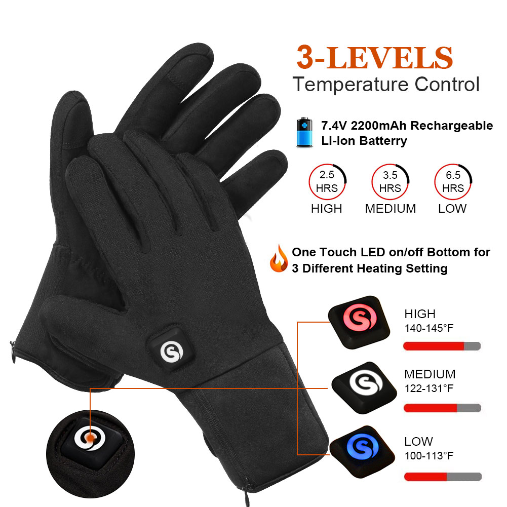 배터리가 있는 전기 온열 장갑, 손 따뜻한 난방 장갑, - Heated Gloves Electric 리뷰 및 가격