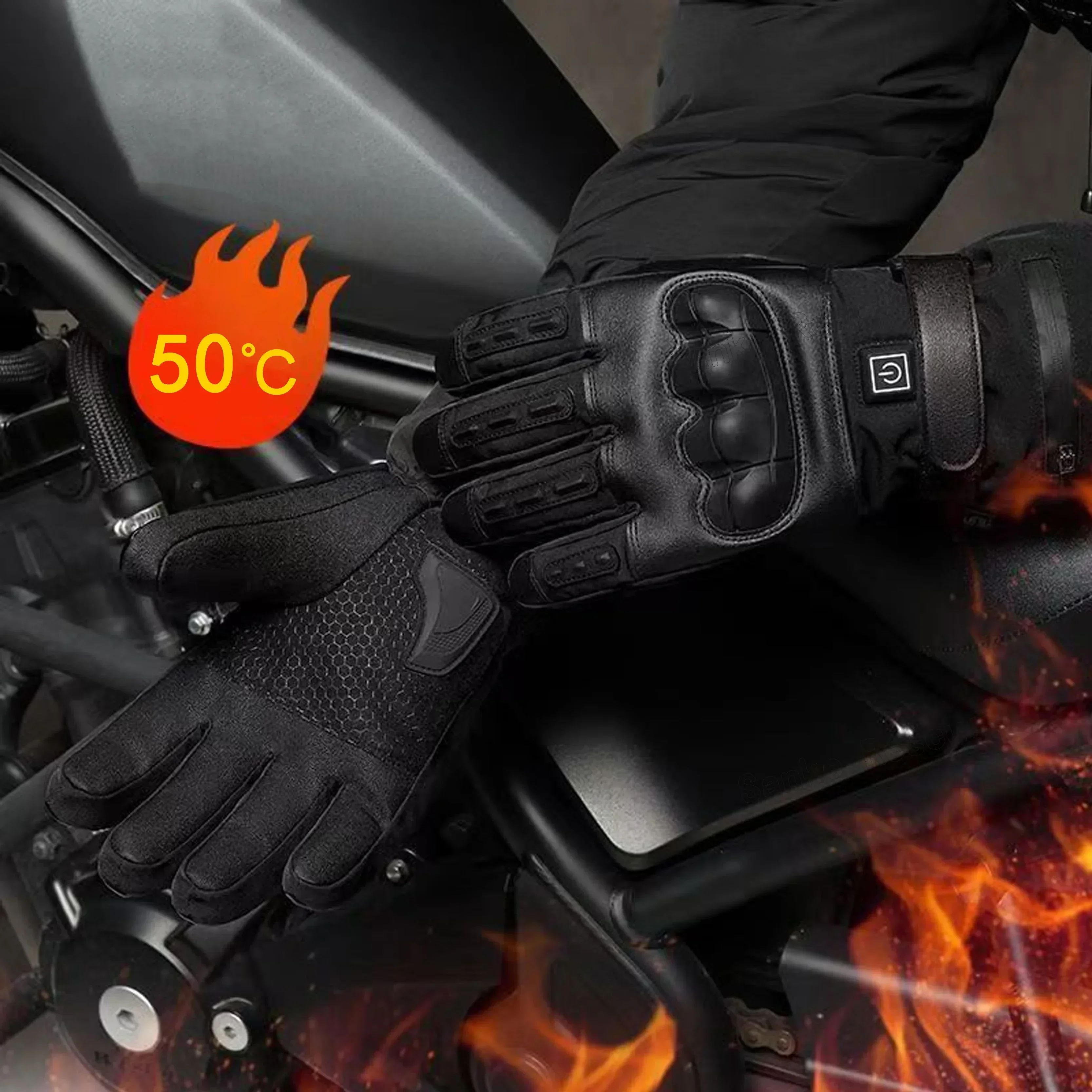 온수 장갑 손 따뜻하게 전기 열 장갑 방수 스노우 보드 - Heated Gloves Electric 리뷰 및 가격